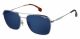 Carrera  UNISEX sunglasses with a RUTHENIUM frame and BLUE lens with a lens width of 58mm and model number Carrera 130/S