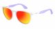 Carrera  UNISEX sunglasses with a MATTE WHITE LILAC frame and RED FLASH lens with a lens width of 54mm and model number Carrera 5019/S