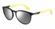 Carrera  UNISEX sunglasses with a BLACK LIME frame and GREY MIRROR SILVER lens with a lens width of 54mm and model number Carrera 5019/S